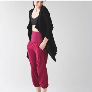 Lululemon Lightweight Foldover-Waist Jogger Sz 4